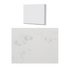 Fusion - Arctic White 1-1/2" x 48" - 12 mm - Seuil de douche en quartz poli ||QTHWHT48-15