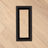 Fittes - Trappe de ventilation avec cadre OG Matte Black 3" x 10"