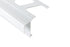 Schluter Systems - Bara-Rak Edge Trim W/ Drip Lip Al Brt Wh ||RAK50BW