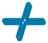 Barwalt - Espaceurs Vides 1/8" (paquet de 500)