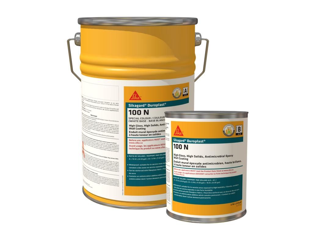 Sika - Revêtement à l'époxy Sikagard-100 N Couleur spéciale Partie A + B - 5 gal ||532487