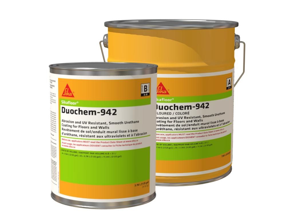 Sika - Sikafloor Duochem-942 Transparent Mat 11.34 L ||457840