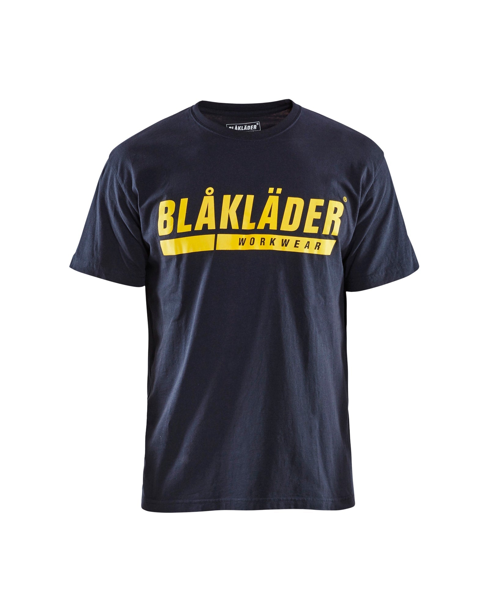 Blaklader - T-Shirt à manches courtes avec logo marine foncé Large