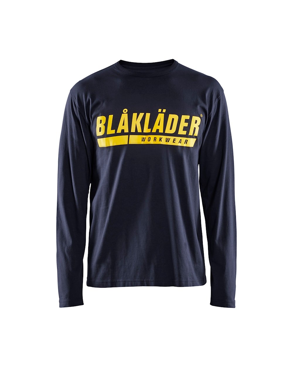 Blaklader - T-Shirt imprimé à manches longues #8600 Marine foncé M