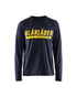 Blaklader - T-Shirt imprimé à manches longues #8600 Marine foncé M
