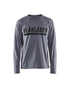 Blaklader - T-Shirt imprimé à manches longues #9400 Gris M