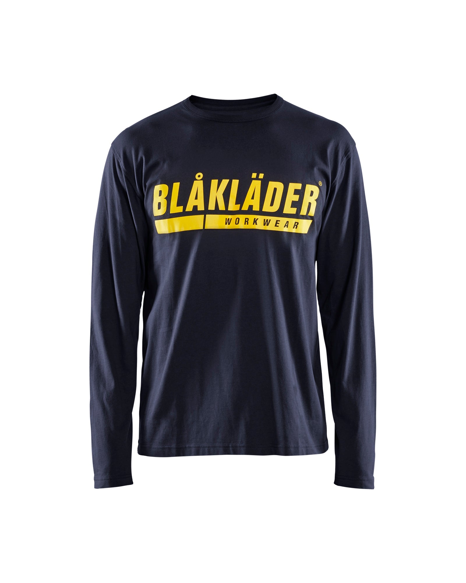 Blaklader - T-Shirt imprimé à manches longues Bleu - grandeur L