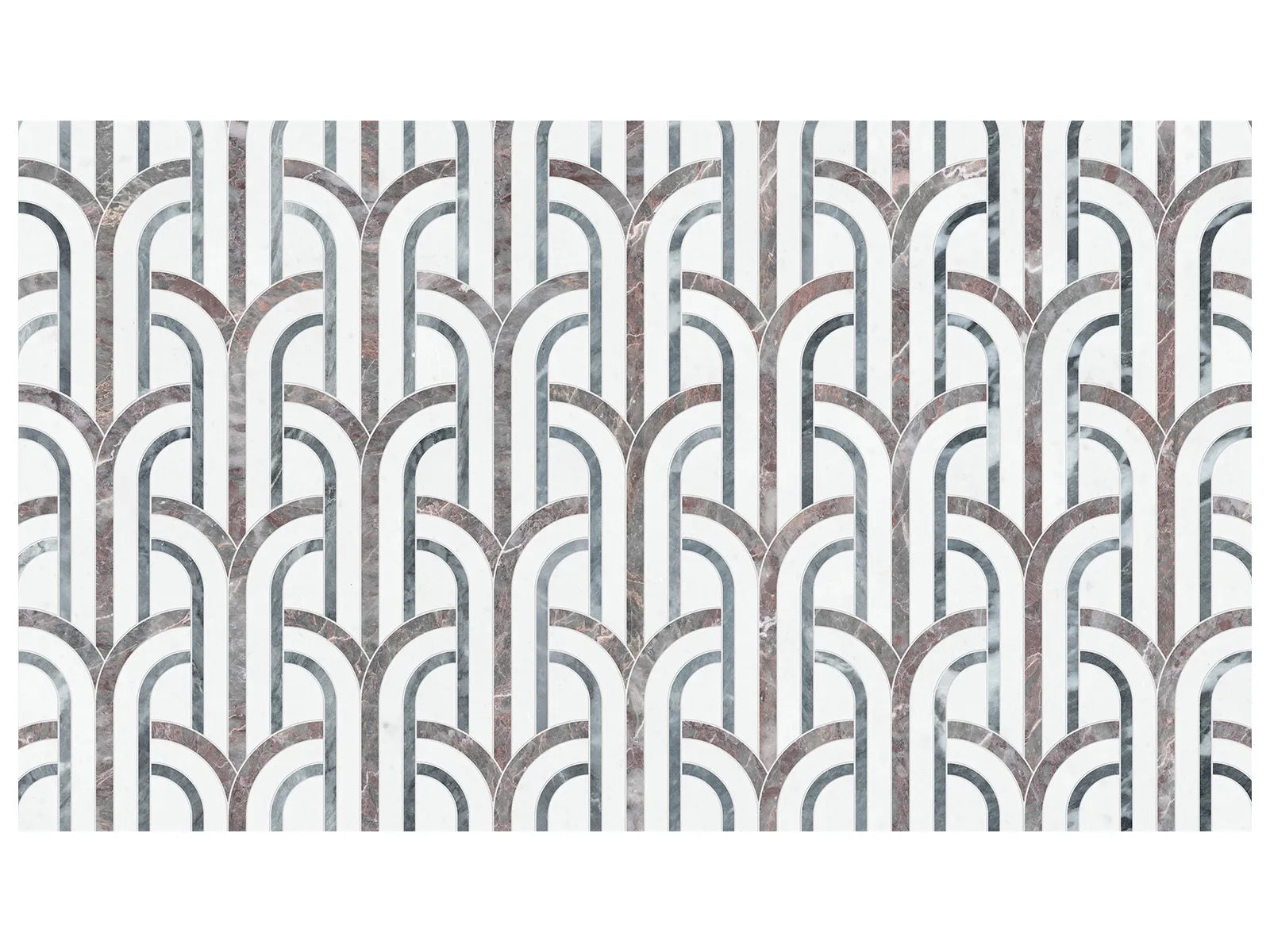 Utopio Florence Mosaïque Pierre Naturelle - Blush ||5001-0398-0