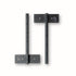 Fittes - Ensemble de support Brack 14" pour banc de douche flottant - Paquet de 2
