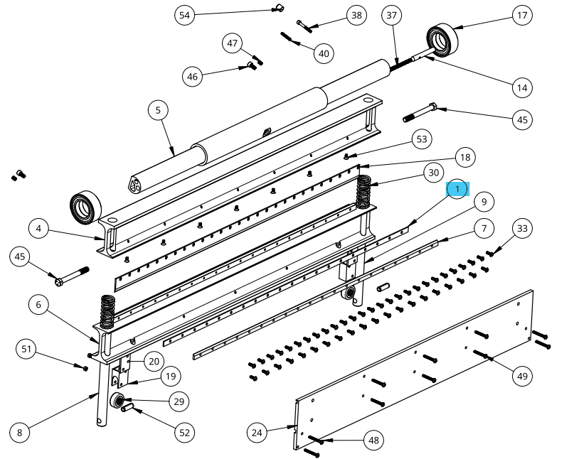 Bullet Tools - Guide-lame de remplacement pour 940-RCT