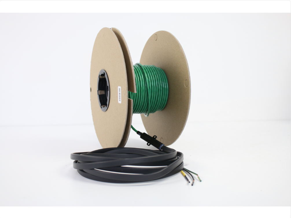 205.1 pi² (608') 240V - Flextherm Câble Chauffant Vert Surface ||GS240K0608