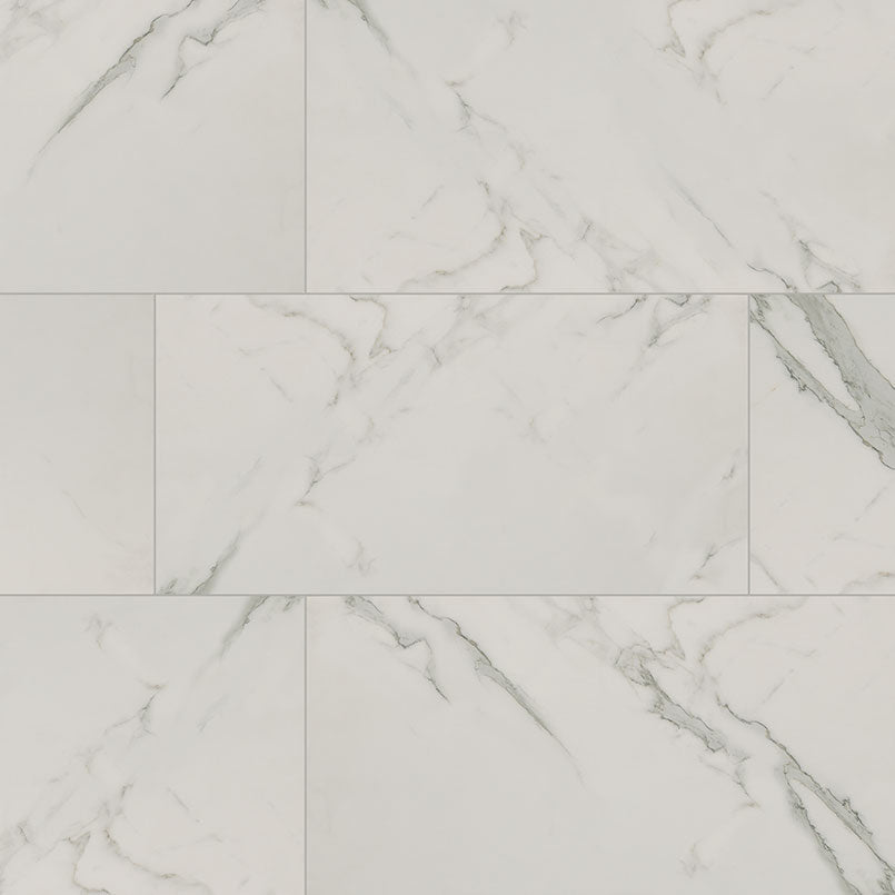 MSI Surfaces - Tuiles de céramique - Regallo Calacatta Isla Mosaïque Mat 2" x 2" ||NREGCALISL2X2
