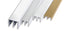 Progress Profiles - Profilé en double "U" aluminium laqué blanc (12 mm) 15/32" x 5/8" x 6' 6-3/4"