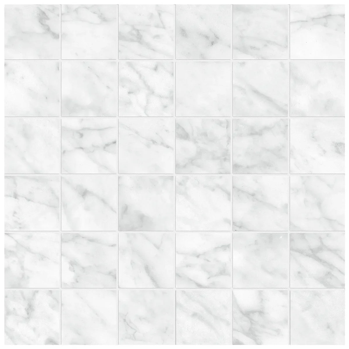 Anatolia - La Marca - Carrara Gioia - Mosaïque Square adoucie 12 x 12 po ||4501-0370-2
