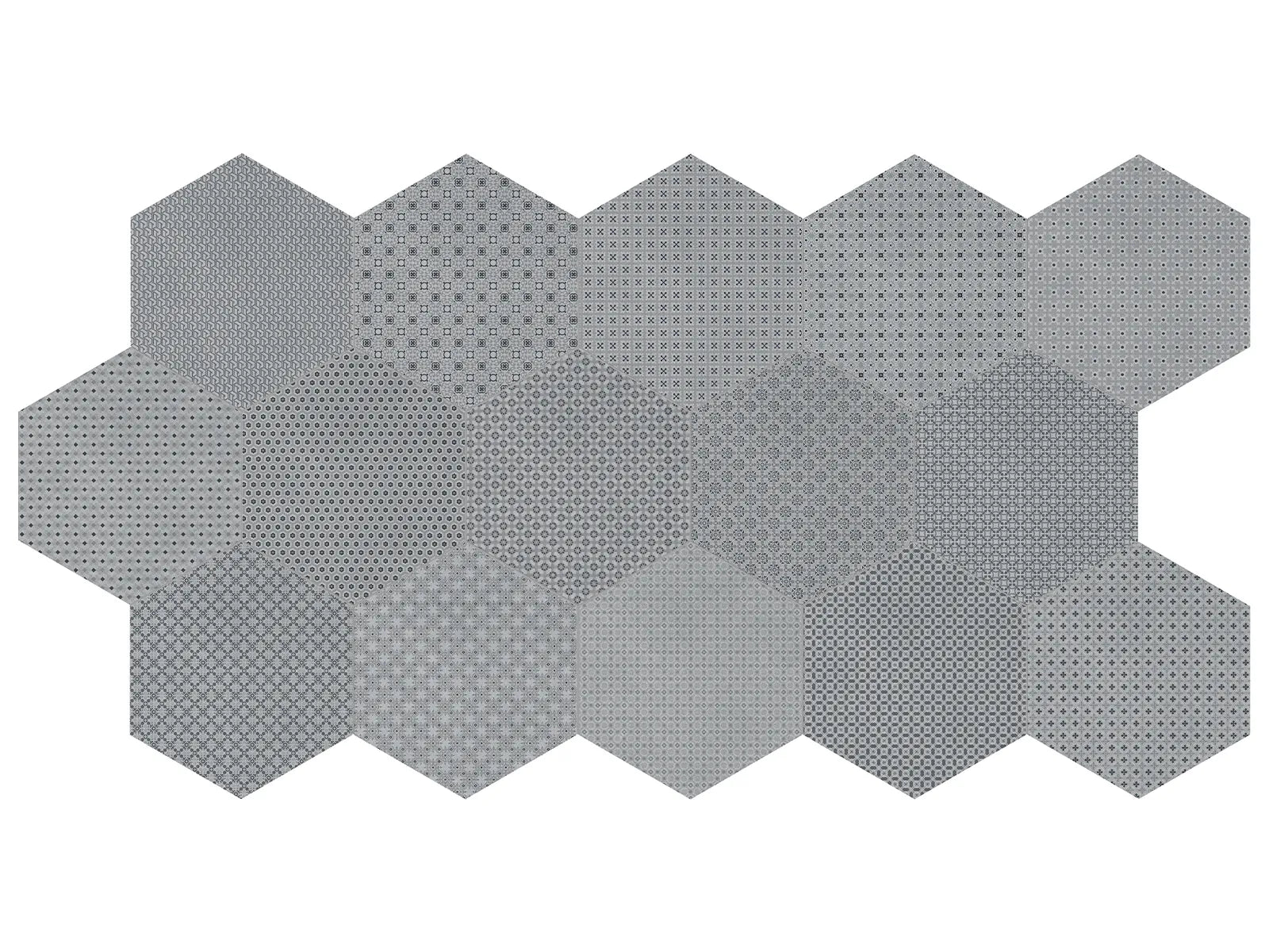 Tapestri Cashmere - 8.5" Hexagon Blend