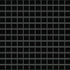 Centura - BASIC MOSAÏQUE - Carreau de céramique - noir 12 po x 12 po x 6 mm || MBG1104