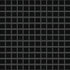 Centura - BASIC MOSAÏQUE - Carreau de céramique - noir 12 po x 12 po x 6 mm || MBM1104