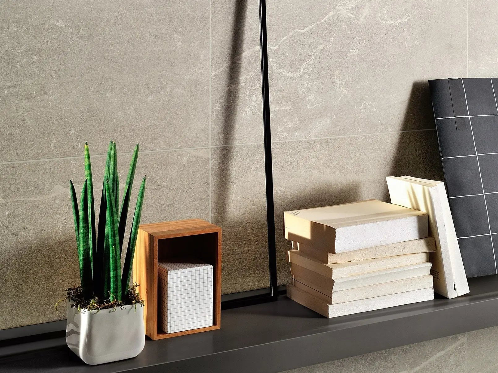 Centura - BLENDSTONE - Carreau de céramique - GREY POLI 12 po x 24 po x 9 mm