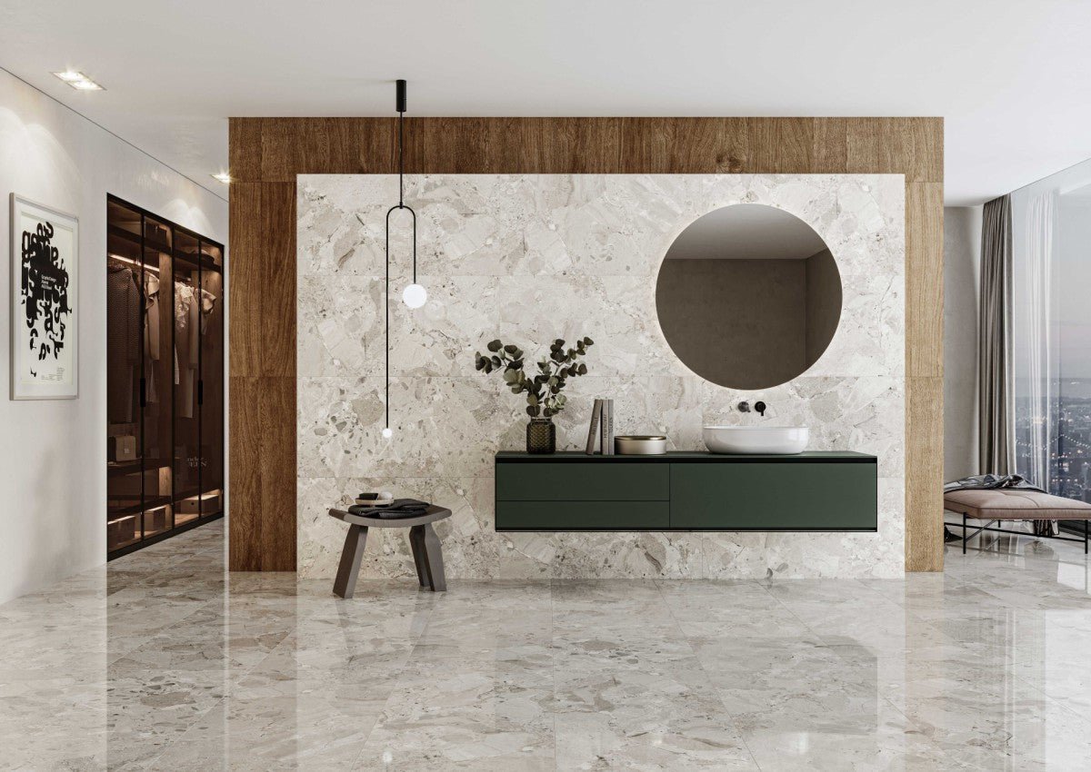 Ceramed - Ceppo de Seville White - 24X48 - Ceramed