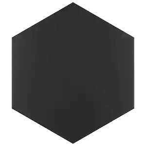 Ceramed - Hexagon Black - 9.25 X 10.5 - Ceramed