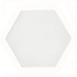 Ceramed - Hexagon White - 9.25 X 10.5 - Ceramed