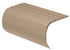 M-D PRO - Nez de marche arrondi en vinyle #034 Putty 1-3/16" (30 mm) x 1-5/8" x 12'