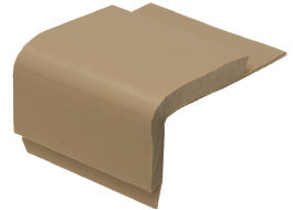 M-D PRO - Nez de marche en vinyle à double butée Gris Argenté #055 1 1/2" x 2" x 12'