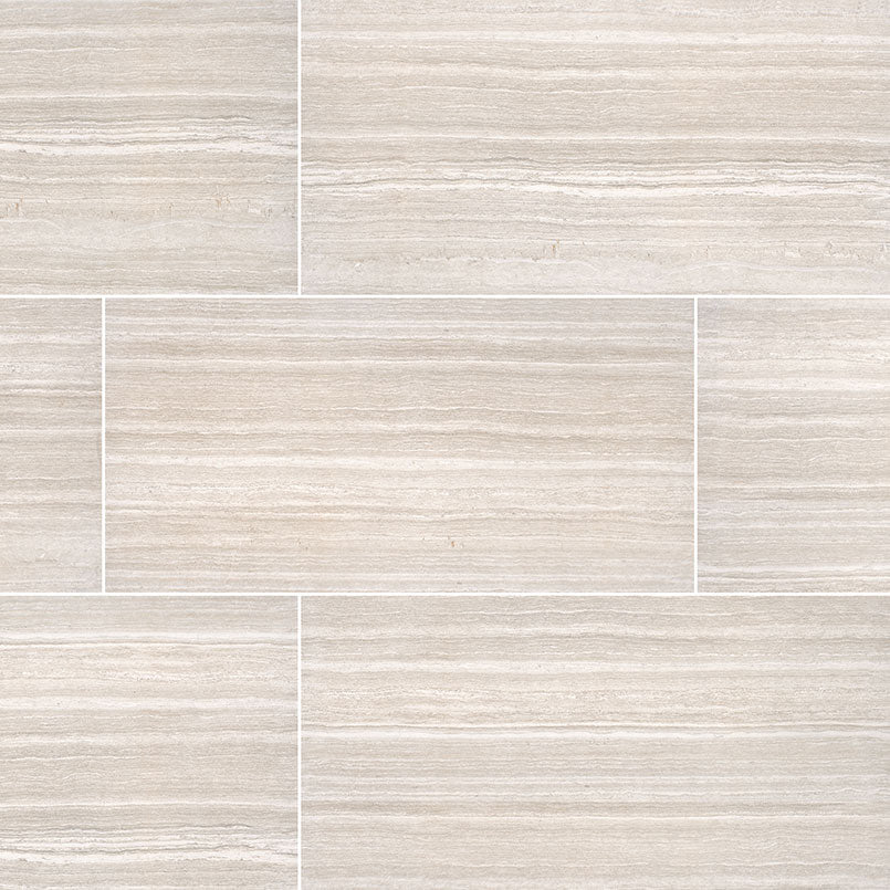 MSI Surfaces - Ceramic Tile - Charisma White Bullnose Matte 3" x 18" ||NCHAWHI3X18BN-K