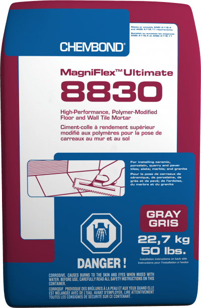 Chembond - Magniflex Ultimate 8830 Ciment-colle pour carreaux de sol et de mur - 50 lb