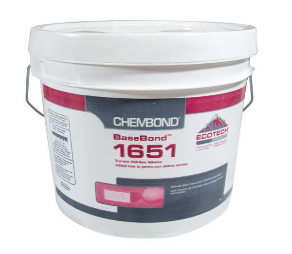 Chembond - BaseBond 1651 Adhésif haut de gamme pour plinthes murales - 850 mL