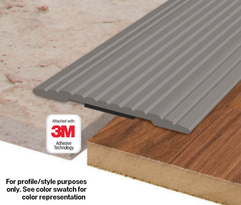 M-D PRO - Cinch Couvre-joint, Nickel satiné 3/32" x 1 9/32" x 3'