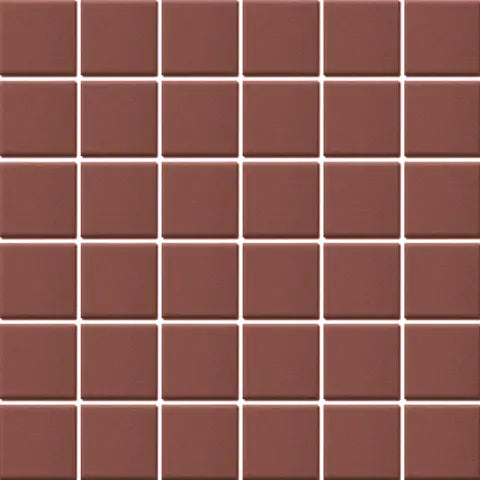 Centura - CLASSIC / TECHNO - Carreau de céramique - ROUGE GLAZED MAT 12 po x 12 po x 6 mm