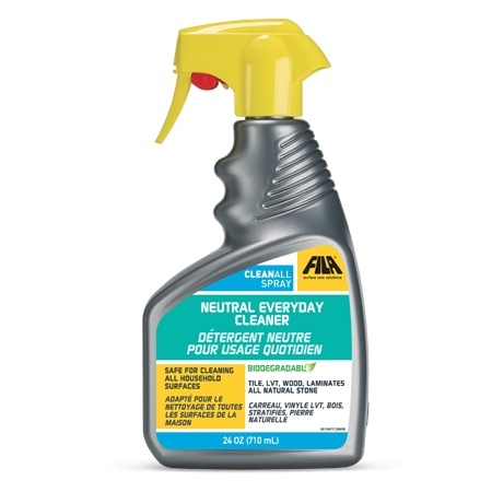 FILA - Détergent neutre pour usage quotidien Cleanall Spray pour les carreaux de porcelaine et de céramique 710 ml