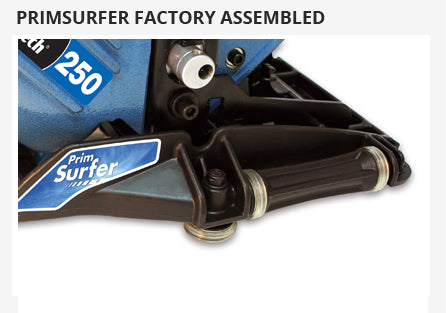 Primatech - Cloueuse Pneumatique 16ga « L » base ajustable gym sur roulette ||P250ALG