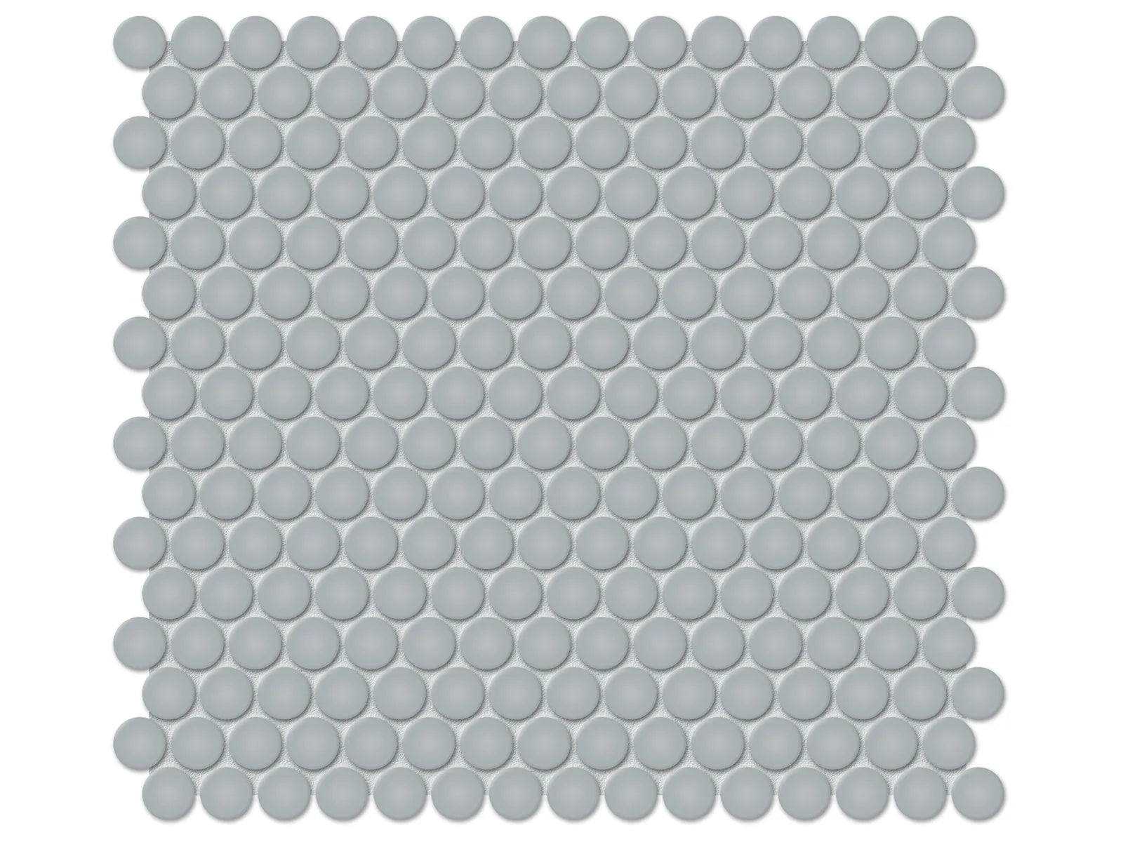 Soho Cloud Blue Mosaïque - 3/4" Penny Round