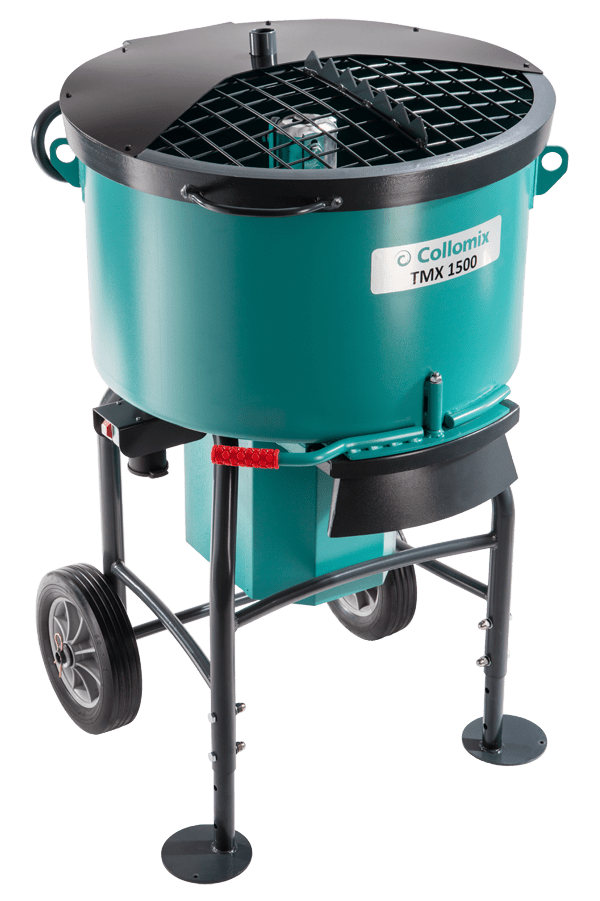 Collomix - Malaxeur compact TMX 1500, avec racleur de bord, 3 dimensions