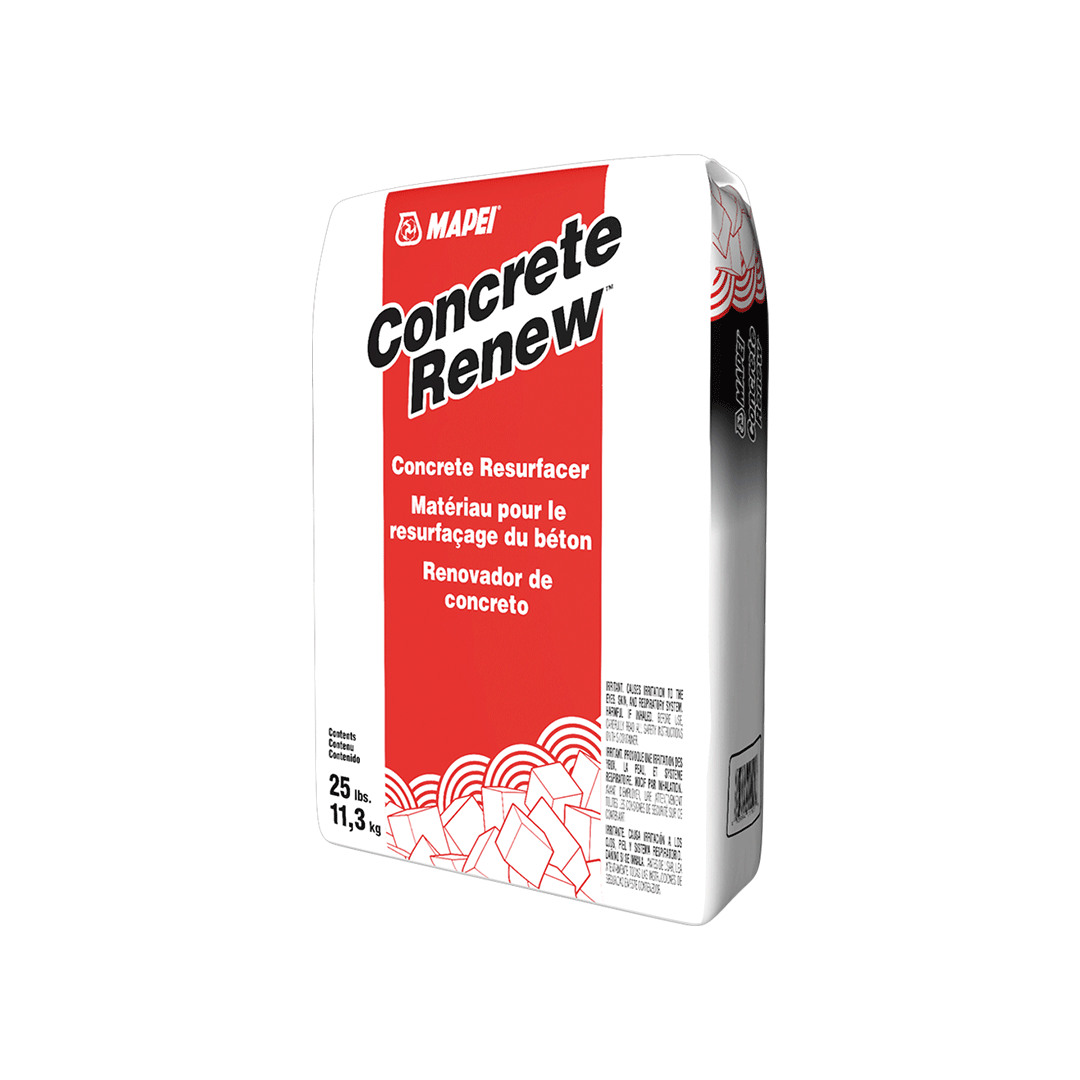 Mapei - Concrete Renew Matériau haute performance pour le resurfaçage du béton 25 lb