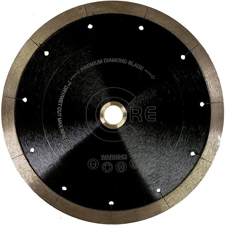Core Abrasives - Lame segmentée Hummingbird pour la porcelaine 7"