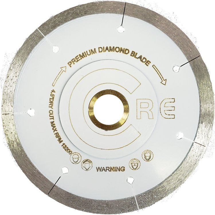 Core Abrasives - Lame segmentée Pads pour le verre 4.5"