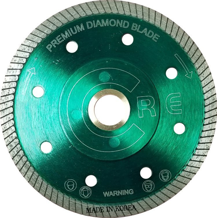 Core Abrasives - Lame segmentée turbo PAMST pour le verre 5"