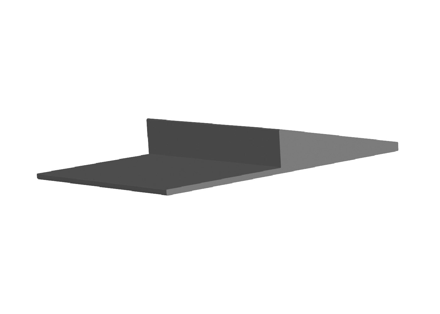 Core Flooring - Moulure décorative pour bordure de tapis en vinyle #2 Brown 3/8" (9.5 mm) x 1-5/8" x 36'