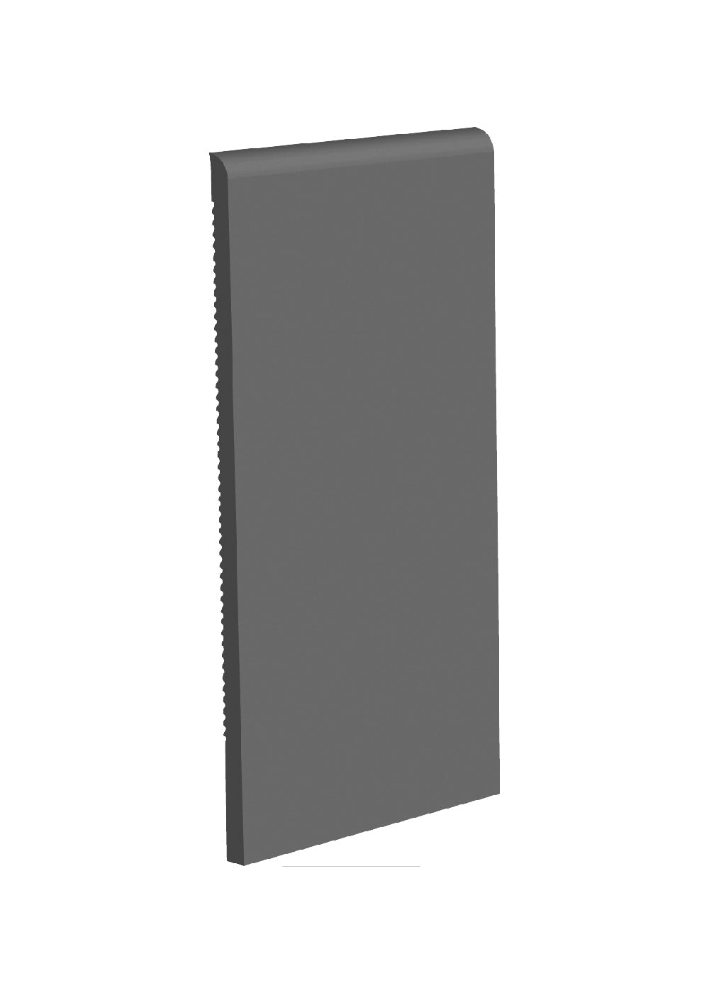 Core Flooring - Toeless Wall Base #9 Grey 1/8" x 4" x 100'