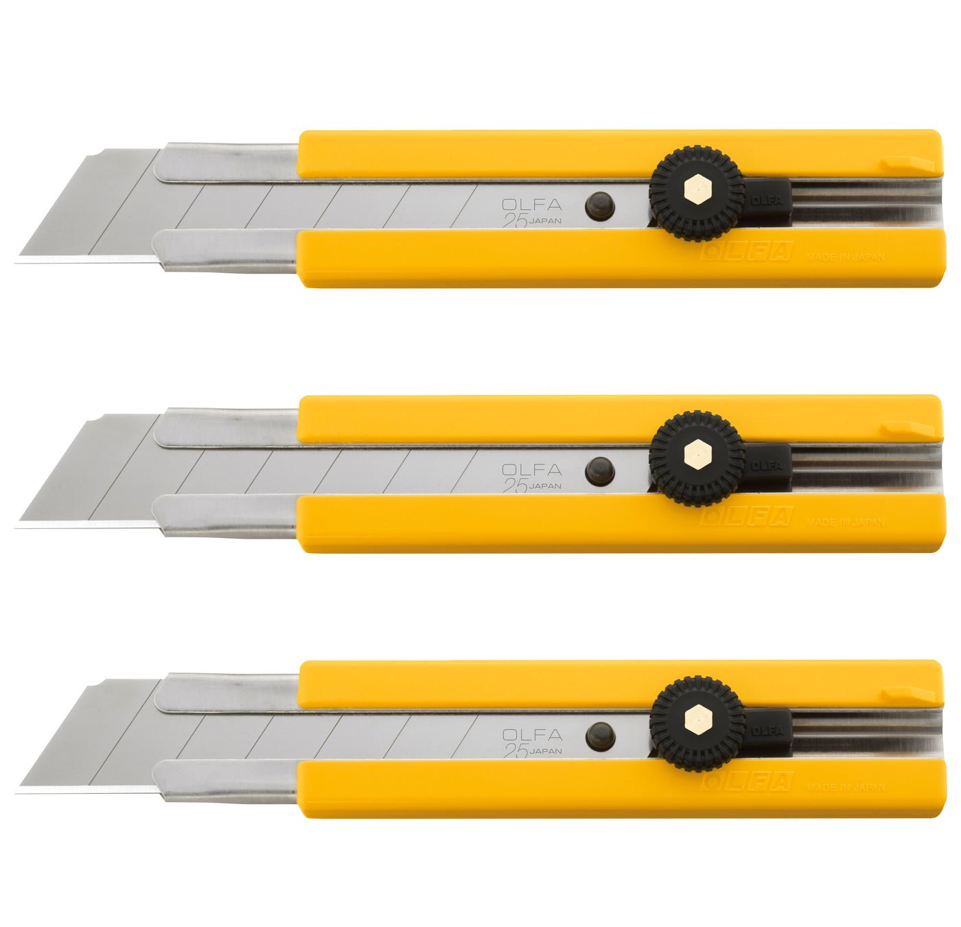 Couteau Olfa H1 (Paquet de 3) ||1150253 - Ceramed