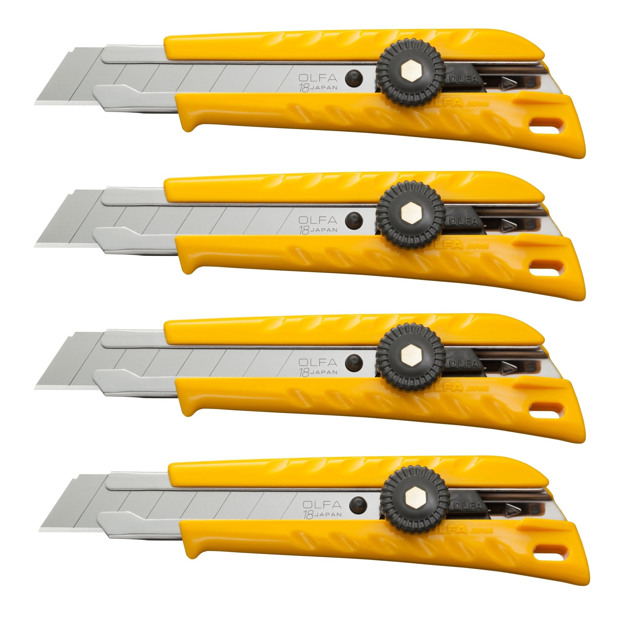 Couteau Olfa Modele L1 (Paquet de 4) ||1130184 - Ceramed