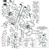 Crain - Ensemble de vis de fixation excentrique pour no. 710 (paquet de 2)