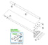 Crain - Pince avec 4 vis pour no. 375 Nouvelle version