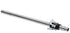 Crain - Tube d'extension de levier 2' 10-1/2" à 4' 8" pour les tendeurs de tapis Junior