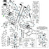 Crain - Vis de fixation excentrique pour no. 710