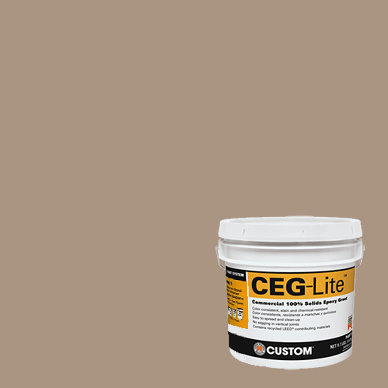 Custom Building Products - Coulis à l'époxy CEG-Lite Partie A #135 Mushroom 0.6 kg