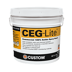 Custom Building Products - Coulis époxy CEG-Lite Partie B 9.5 lb